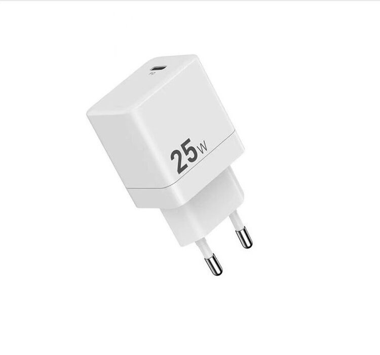 Awei Φορτιστής Χωρίς Καλώδιο με Θύρα USB-C 25W Power Delivery Λευκός (PD-13)
