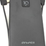 Awei Power Bank P41K 10000mAh Μαύρο