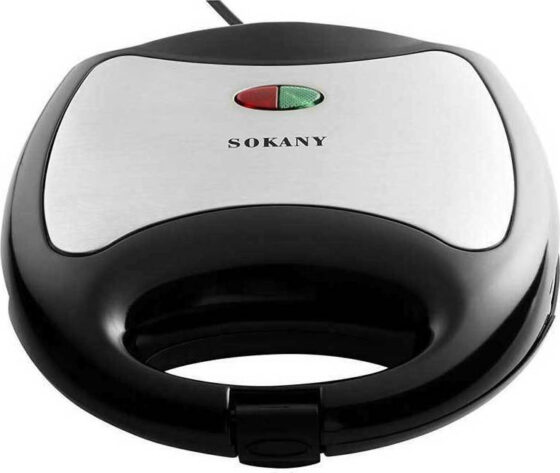 Sokany KJ-102 Τοστιέρα για 2 Τοστ 750W