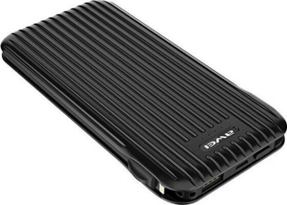 Power bank Awei P80K 10000mAh Μαύρο - Image 2
