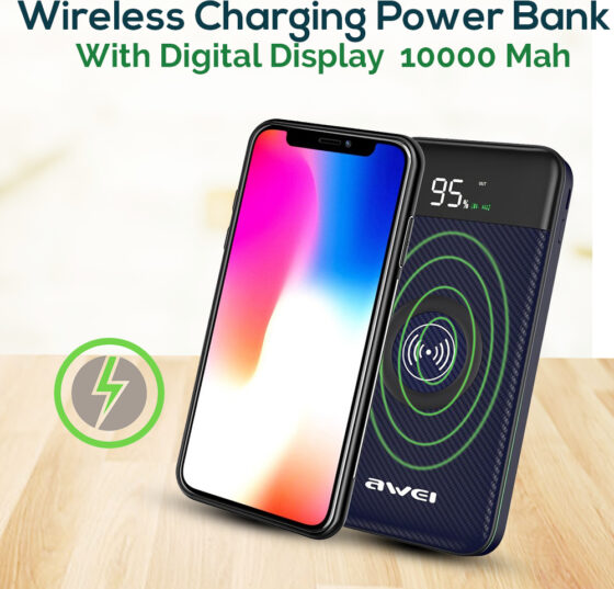 Power Bank Awei P71K 10000mAh - Μαύρο - Image 2