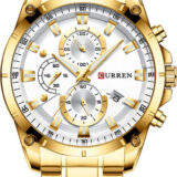 Ανδρικό Ρολόι Curren 8360 Gold  με χρονογράφους