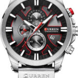 Ανδρικό Ρολόι Curren 8346 Brown-Silver  με χρονογράφους