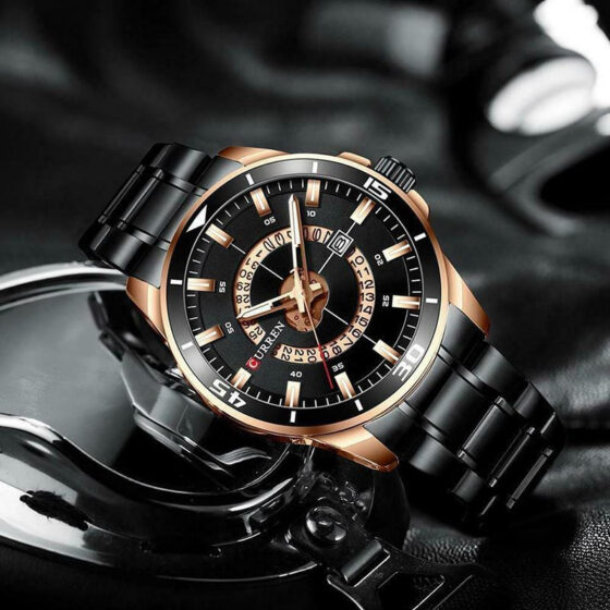 Ανδρικό Ρολόι Curren 8359 Black - Image 2