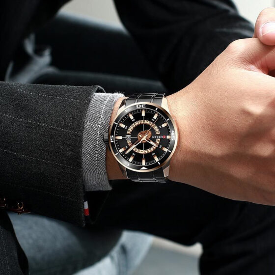 Ανδρικό Ρολόι Curren 8359 Black - Image 3
