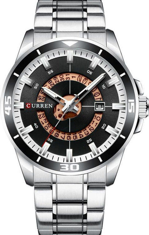 Ανδρικό Ρολόι Curren 8359 Silver-Black
