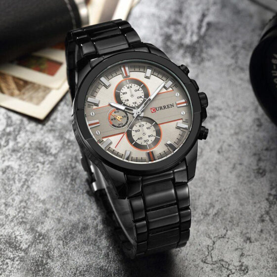 Ανδρικό Ρολόι Curren 8274 Black - Image 3