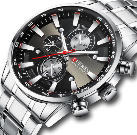 Ανδρικό ρολοι Curren 8351 Black/Silver - Image 2
