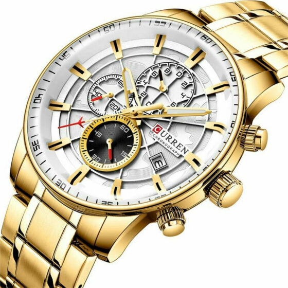 Ανδρικό Ρολόι Curren 8362 Gold - Image 2