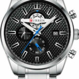 Ανδρικό Ρολόι Curren 8352 Silver-Black με χρονογράφους