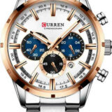 Ανδρικό Ρολόι Curren 8355 Silver-White με χρονογράφους