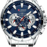 Ανδρικό Ρολόι Curren 8363 με χρονογράφους Silver-Blue