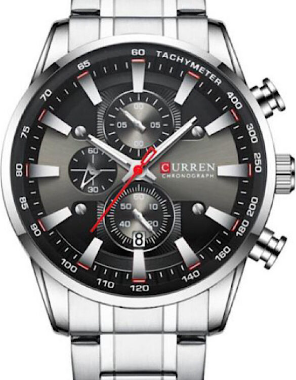 Ανδρικό ρολοι Curren 8351 Black/Silver