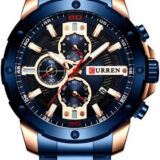Ανδρικό Ρολόι Curren 8336 Blue με χρονογράφους