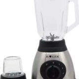 Haeger HG-288 Μπλέντερ με Γυάλινη Κανάτα 1.5lt 850W Inox