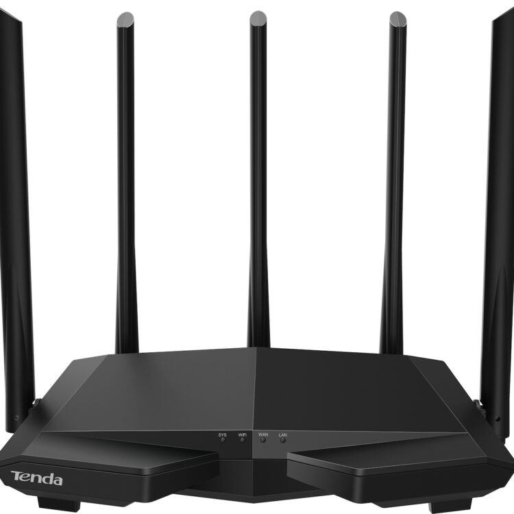 Tenda AC7 Ασύρματο Router Wi‑Fi 5 με 3 Θύρες Ethernet