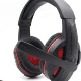 OEM GM010 Ενσύρματα Stereo Ακουστικά Gaming Headset με Μικρόφωνο (Κόκκινο)