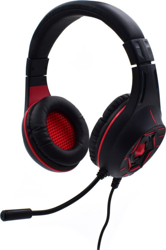 Ενσύρματα Ακουστικά Gaming Headset Komc S90 (Κόκκινο)