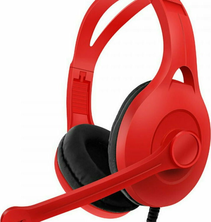Ενσύρματα ακουστικά GM036 Gaming Headset (Κόκκινο)