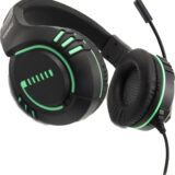 KOMC M205 Over Ear Gaming Headset 3.5mm (Πράσινο)