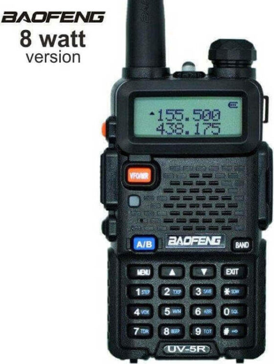 Baofeng UV-5R (8W) Ασύρματος Πομποδέκτης UHF/VHF 8W