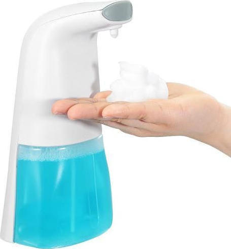 Επιτραπέζιο Dispenser Πλαστικό με Αυτόματο Διανομέα 250ml Λευκό