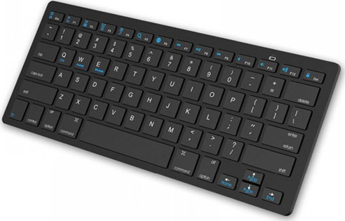 RF-3001 Ασύρματο Bluetooth Πληκτρολόγιο Αγγλικό US Μαύρο