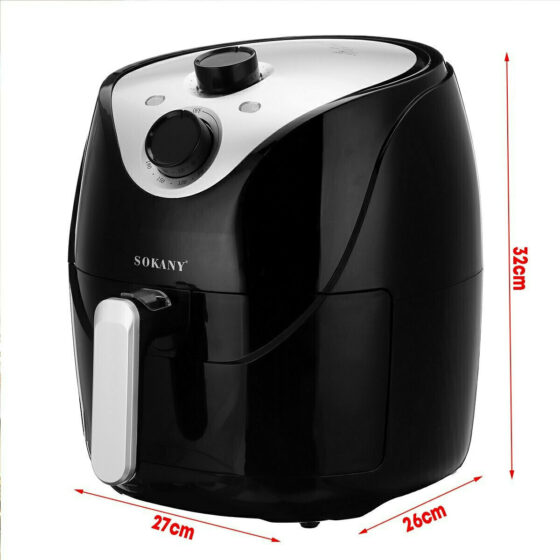 Sokany HB-8009 Φριτέζα Αέρος 4.8lt - Image 2