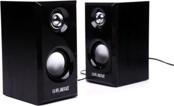 Jiteng JT042 Ηχεία Υπολογιστή με Ισχύ 6W σε Μαύρο Χρώμα - Image 2