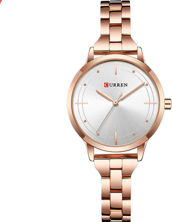 Γυναικείο Ρολόι Curren 9019 Rose Gold Silver