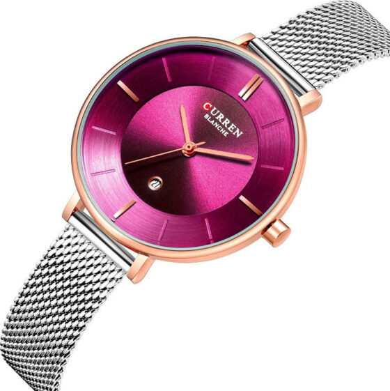 Γυναικείο Ρολόι Curren 9037 Silver-Purple - Image 2