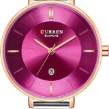 Γυναικείο Ρολόι Curren 9037 Silver-Purple