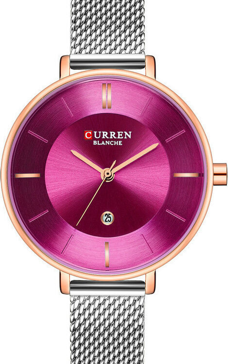 Γυναικείο Ρολόι Curren 9037 Silver-Purple