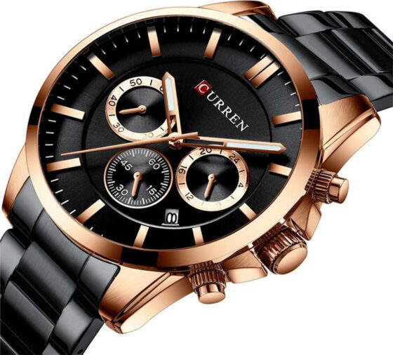 Ανδρικό Ρολόι Curren 8372 Black - Image 2