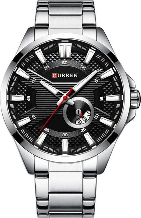 Ανδρικό Ρολόι Curren 8372 Silver