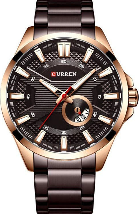 Ανδρικό Ρολόι Curren 8372 Brown