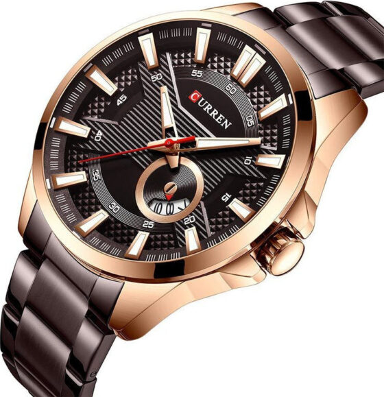 Ανδρικό Ρολόι Curren 8372 Brown - Image 2