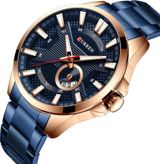 Ανδρικό Ρολόι Curren 8372 Blue - Image 2