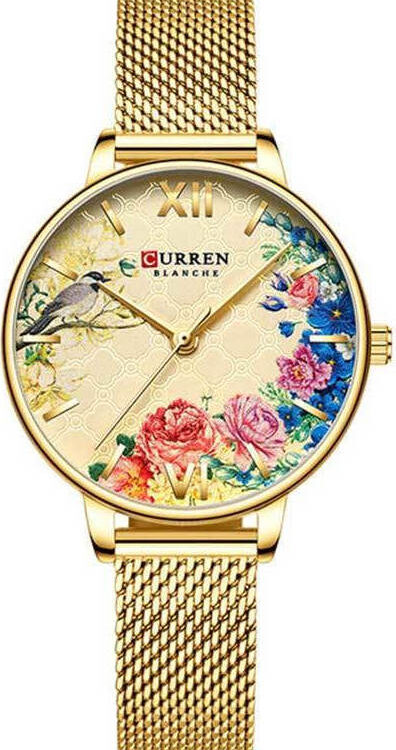 Γυναικείο Ρολόι Curren 9059 Gold