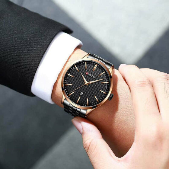 Ανδρικό Ρολόι Curren 8364 Black - Image 2