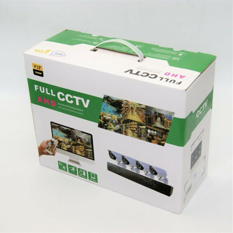 Ολοκληρωμένο Σύστημα CCTV με 4 Κάμερες SE-CWI-8597