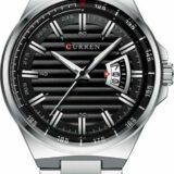 Ανδρικό Ρολόι Curren 8375 Silver