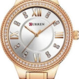 Γυναικείο Ρολόι Curren 9004 Rose Gold – Silver