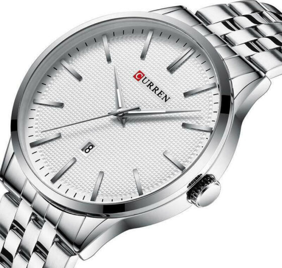 Ανδρικό Ρολόι Curren 8364 Silver-White - Image 3
