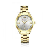 Γυναικείο ρολόι CURREN 9007 Gold-White