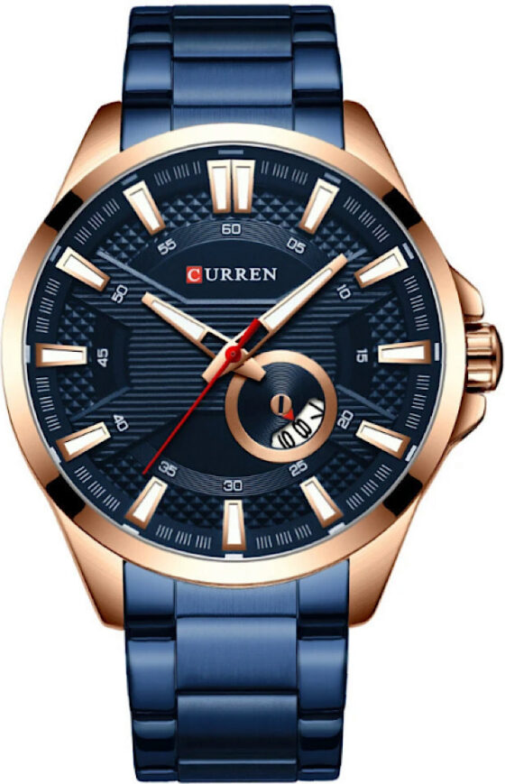 Ανδρικό Ρολόι Curren 8372 Blue