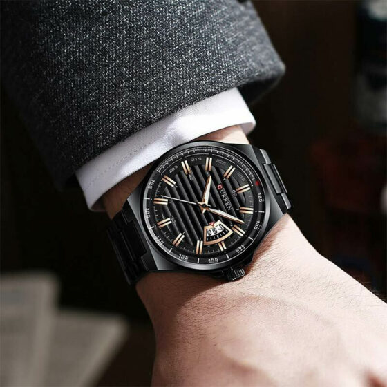 Ανδρικό Ρολόι Curren 8375 Black - Image 3