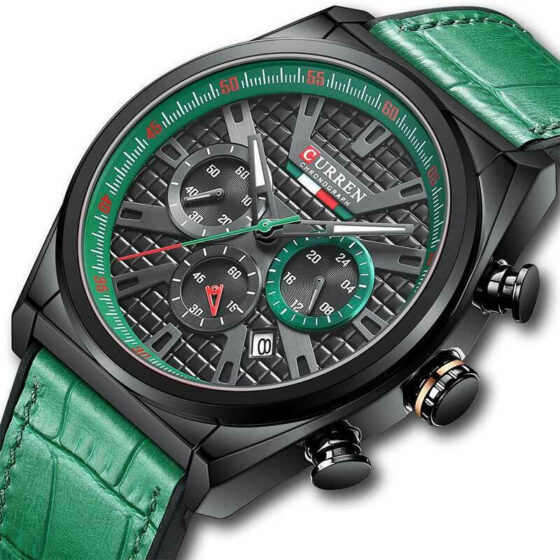 Ανδρικό Ρολόι  Curren 8392 Green - Image 2
