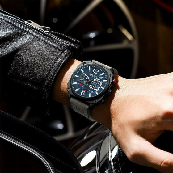 Curren 8398 Gray Ανδρικό Ρολόι - Image 3