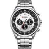 Ανδρικό Ρολόι Curren 8399 Silver